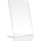 AdirOffice 4 in. x 6 in. Top Loading Acrylic Sign Holder (12-Pack)